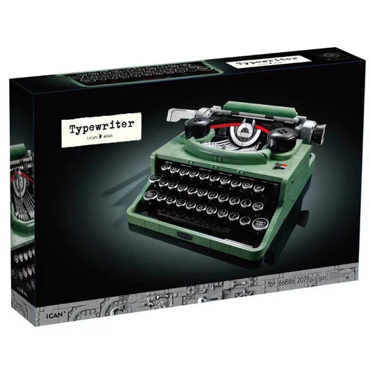 Retro Typewriter 66886 – 2079PCS Compatible Building Blocks | Vintage Desk Collectible