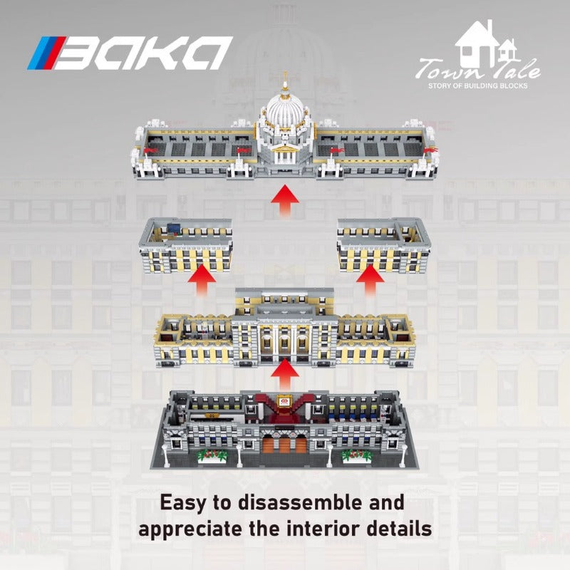Grand Bank Building Block Set – 10423 PCS – detail view 1
