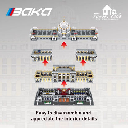 Grand Bank Building Block Set – 10423 PCS – detail view 1