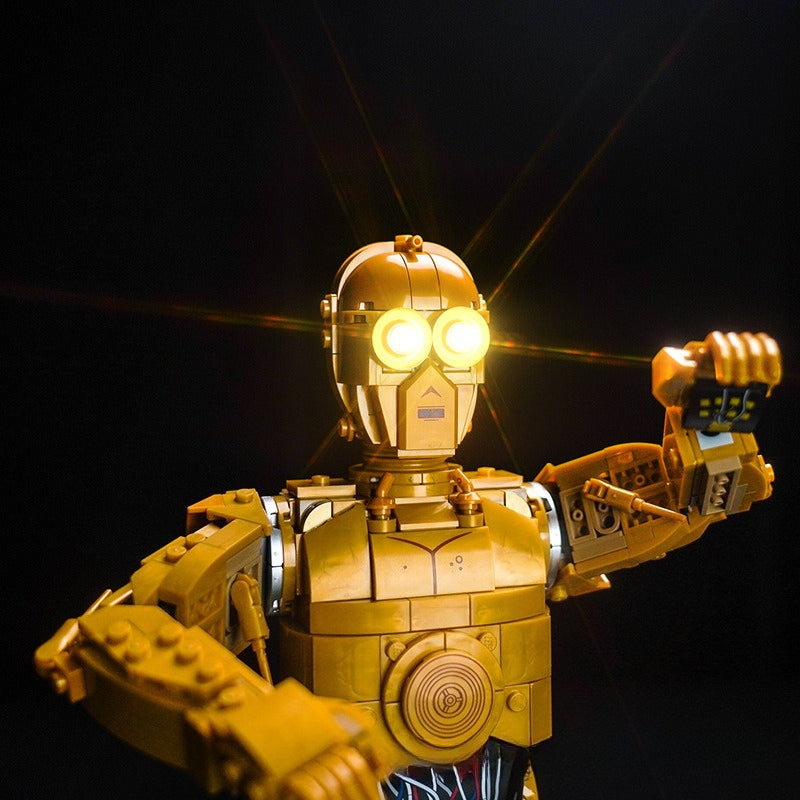 C-3PO 1138-piece brick model, gallery image 3