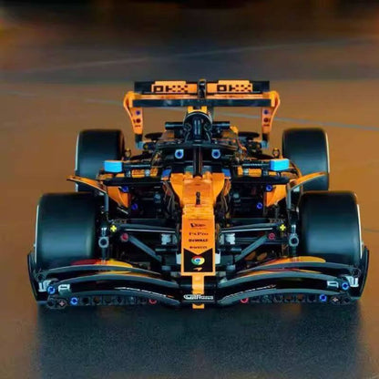 Another view of the assembled McLaren MCL39 motorsport display model