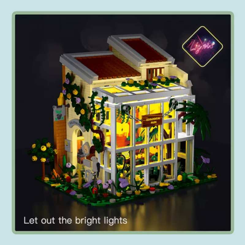 Ecological Park Building Block Set – 1506 PCS – detail view 3