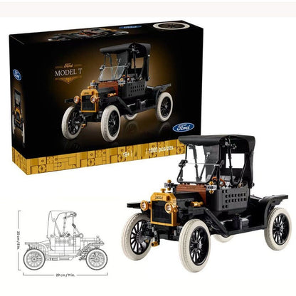 Ford Model T classic car building block set, main product view