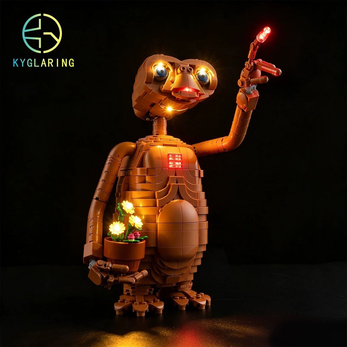 LED light kit option for the E.T. building set