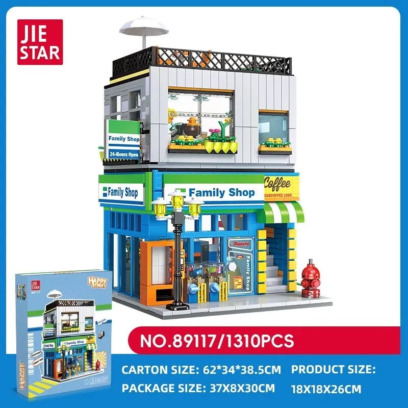 Mini Shop and Family Shop Building Block Set – detail view 4
