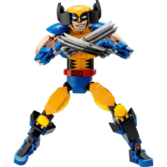 Clawed mutant super hero building block figure