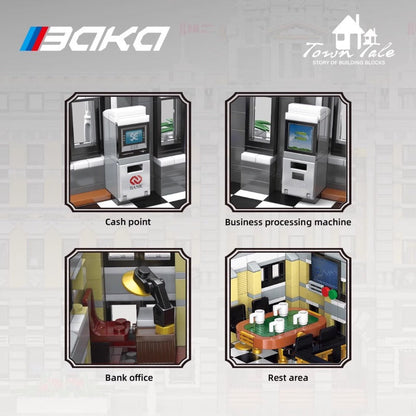 Grand Bank Building Block Set – 10423 PCS – detail view 2
