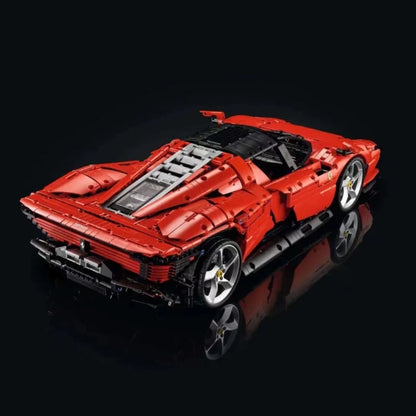 Technic Ferrari Daytona SP3 – 3778PCS LEGO-Compatible Building Blocks | 1:8 Scale Hypercar Collector Set