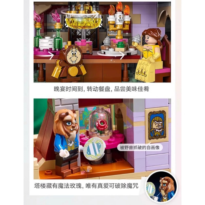 Additional gallery view of the castle building block model