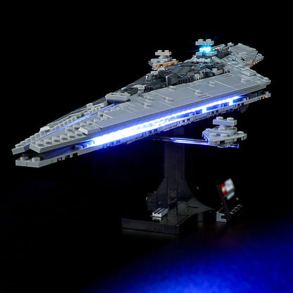 Command ship building block model side angle