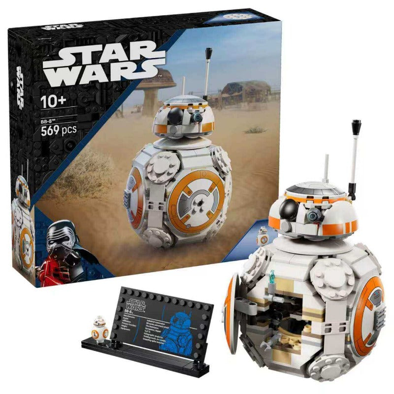BB-8 astromech droid building block set main image