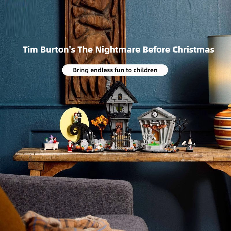 Tim Burton's The Nightmare Before Christmas 2193-piece building block set