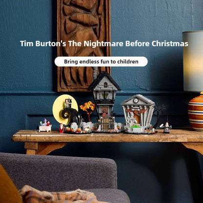 Tim Burton's The Nightmare Before Christmas 2193-piece building block set