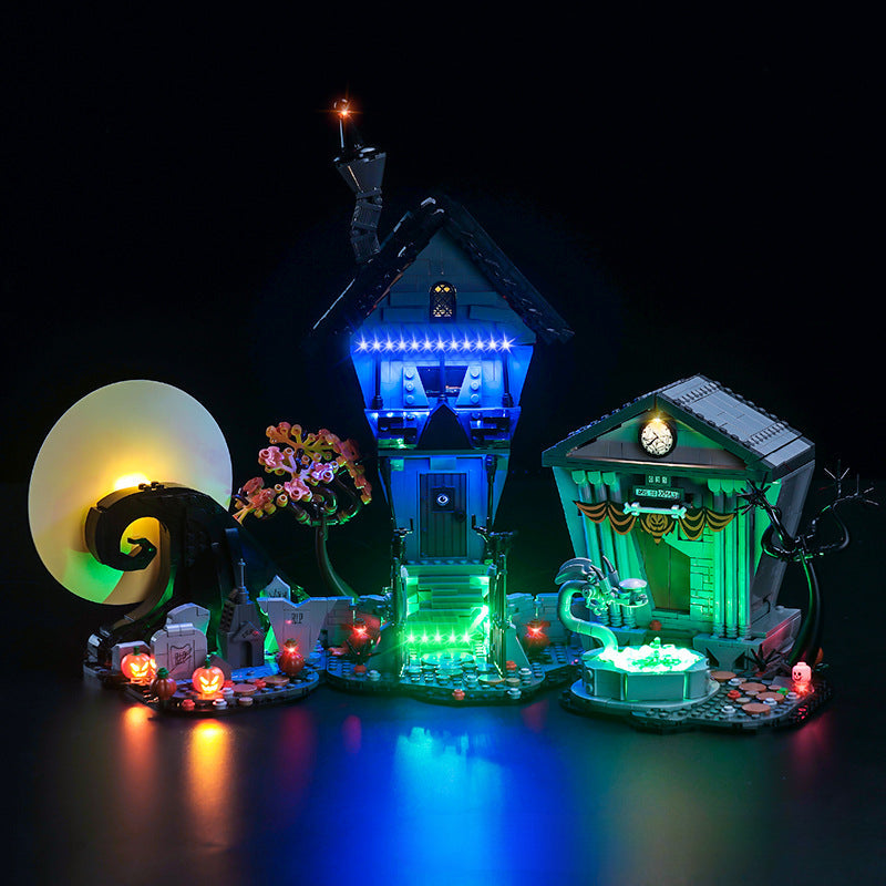Gallery photo of the completed themed building block set