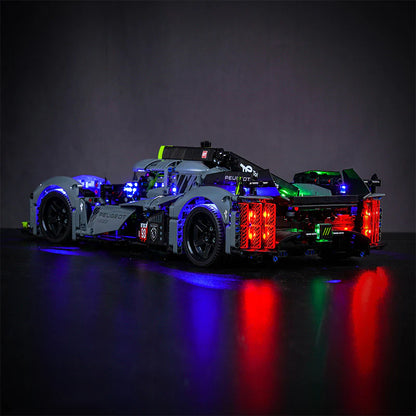 Peugeot 9X8 24H Le Mans Hybrid Hypercar – Premium LEGO-Compatible Building Set