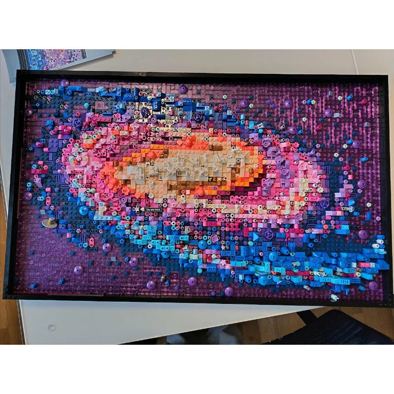 The Milky Way Galaxy 31212 – 3091PCS Compatible Building Blocks | Space Art Display Set
