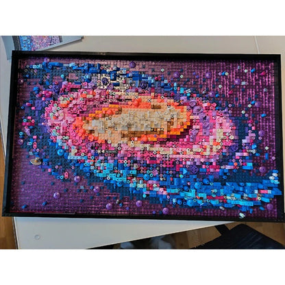 The Milky Way Galaxy 31212 – 3091PCS Compatible Building Blocks | Space Art Display Set