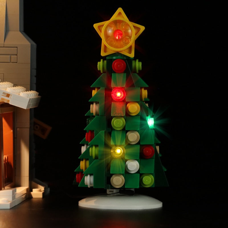 Fourth product photo of the elf club house building block set