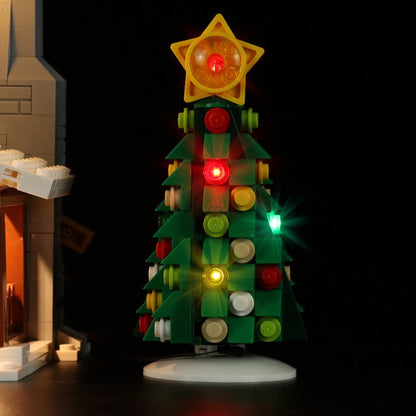 Fourth product photo of the elf club house building block set