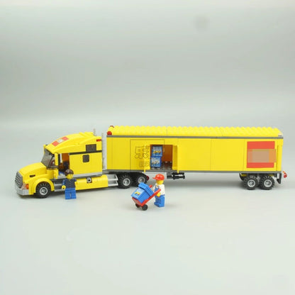 City Delivery Truck building block set detail view 5