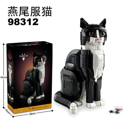 Additional lighting view of the cat set