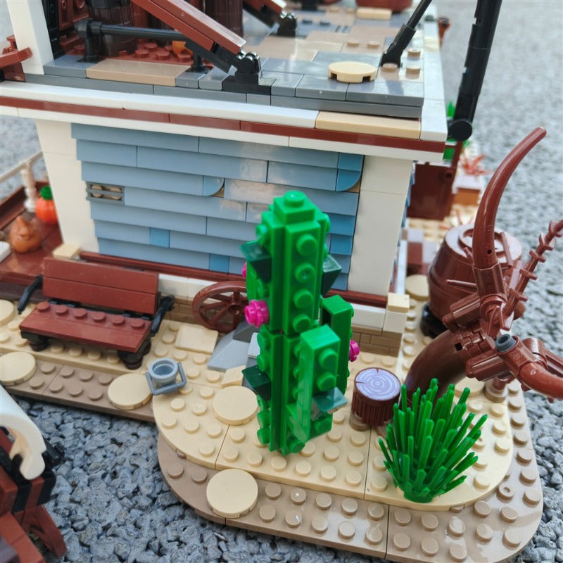 General Store building block model, detail shot