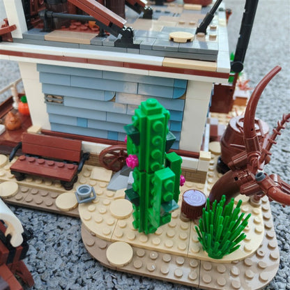 General Store building block model, detail shot
