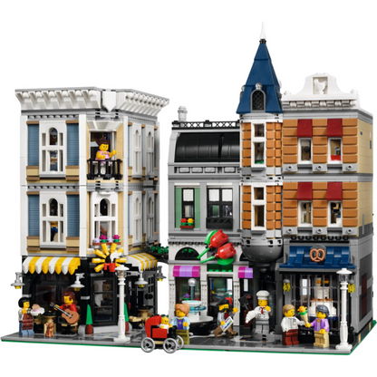 Assembly Square modular building block model