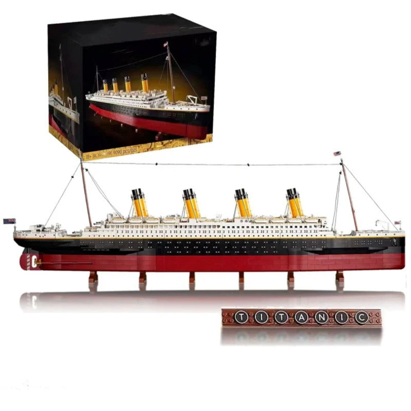 Titanic Ship Building Set 10294 – 9090 PCS LED Cruise Liner Model | Ultimate Collector Display Brick Set