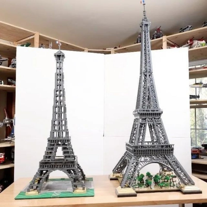 Base section of the Eiffel Tower building block model