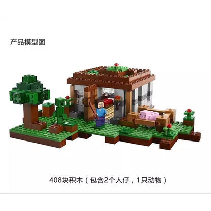 Side view of the pixel survival building block structure