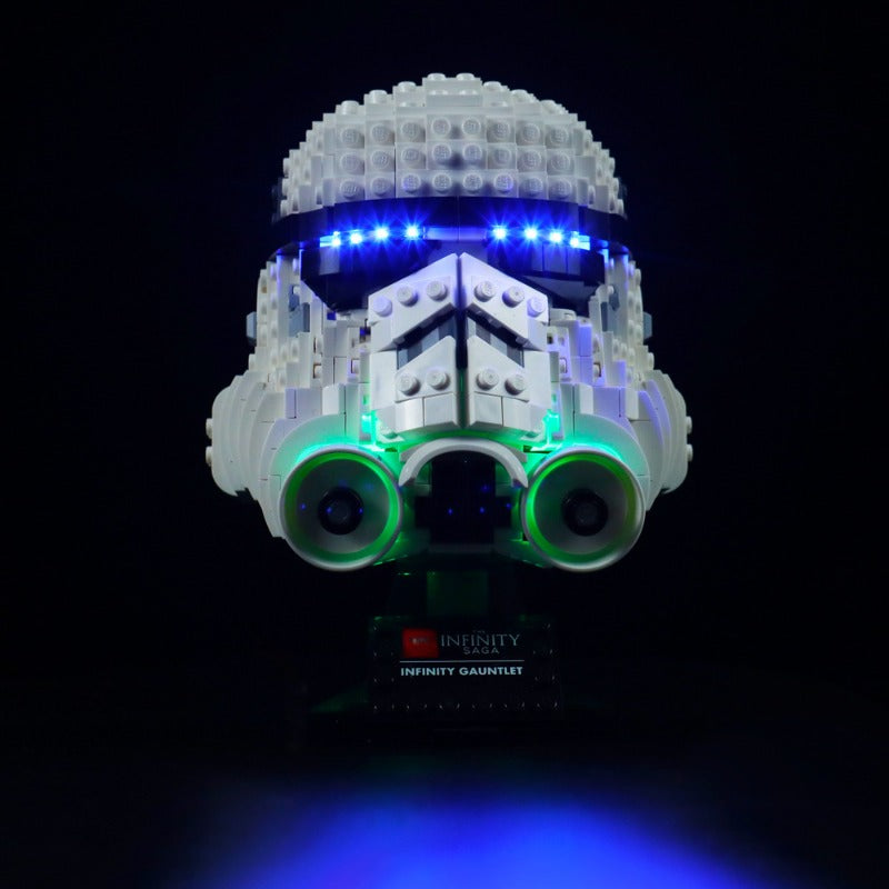 Additional view of the helmet display set