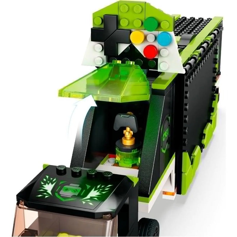 Gaming Tournament Truck building block set detail view 3