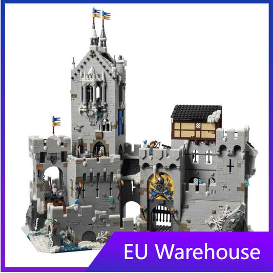 Mountain fortress building block set main product image