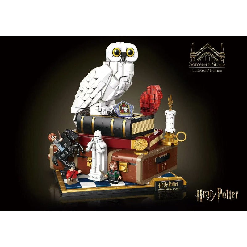Additional product photo of the assembled Sorcerer's Stone block model
