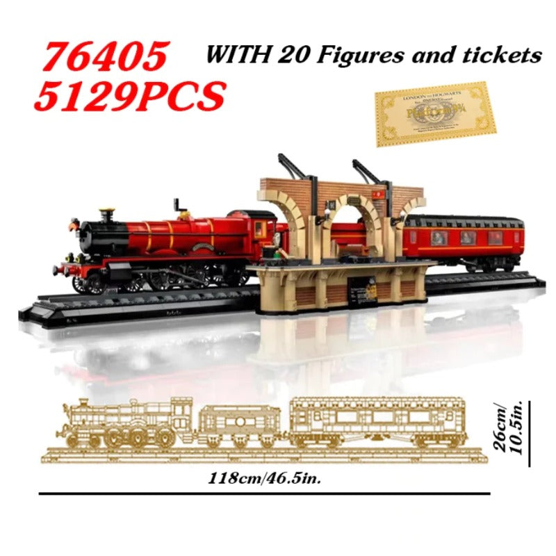 Grand Express Locomotive – 5129 PCS Building Block Set building block set image