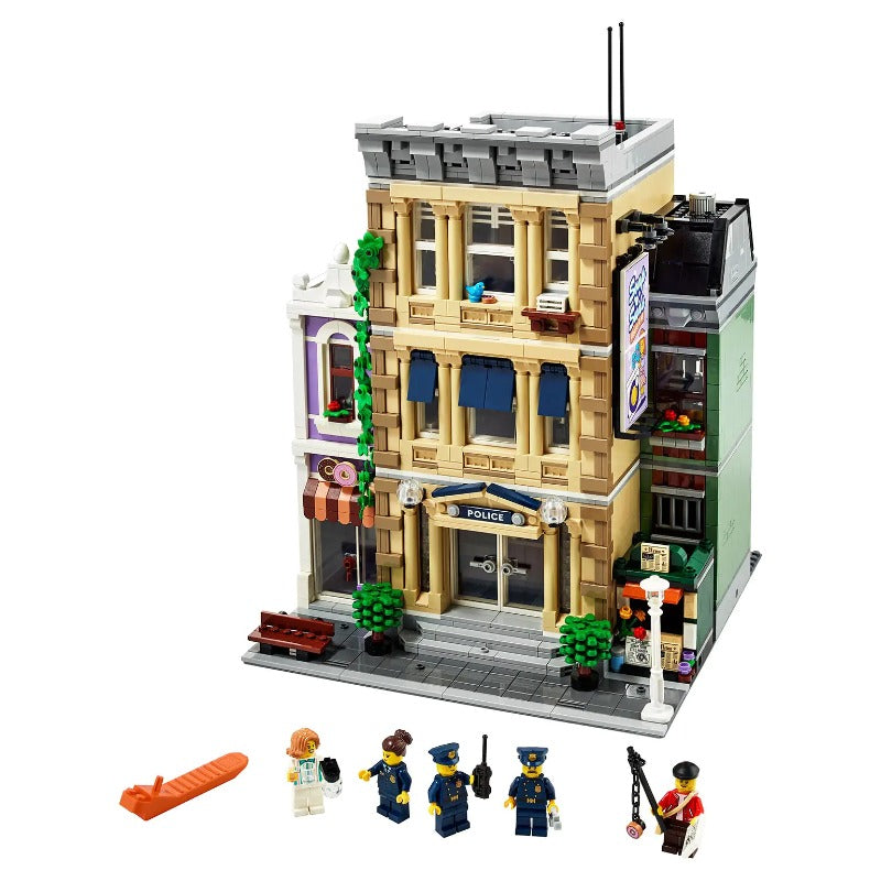 Police Station modular building block model