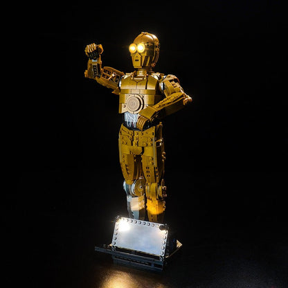 C-3PO display build, additional photo 5