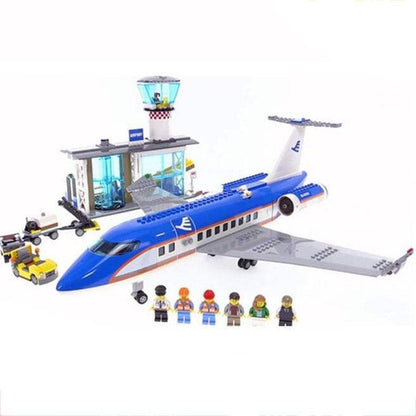 Airport terminal building block model control tower detail