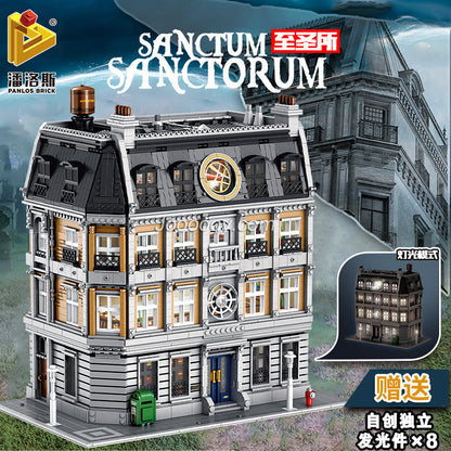 Mystic Sanctum Tower Building Set front view display model