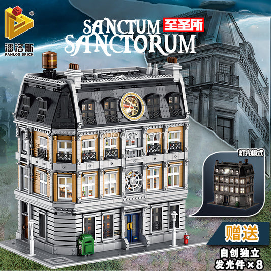 Mystic Sanctum Tower Building Set front view display model
