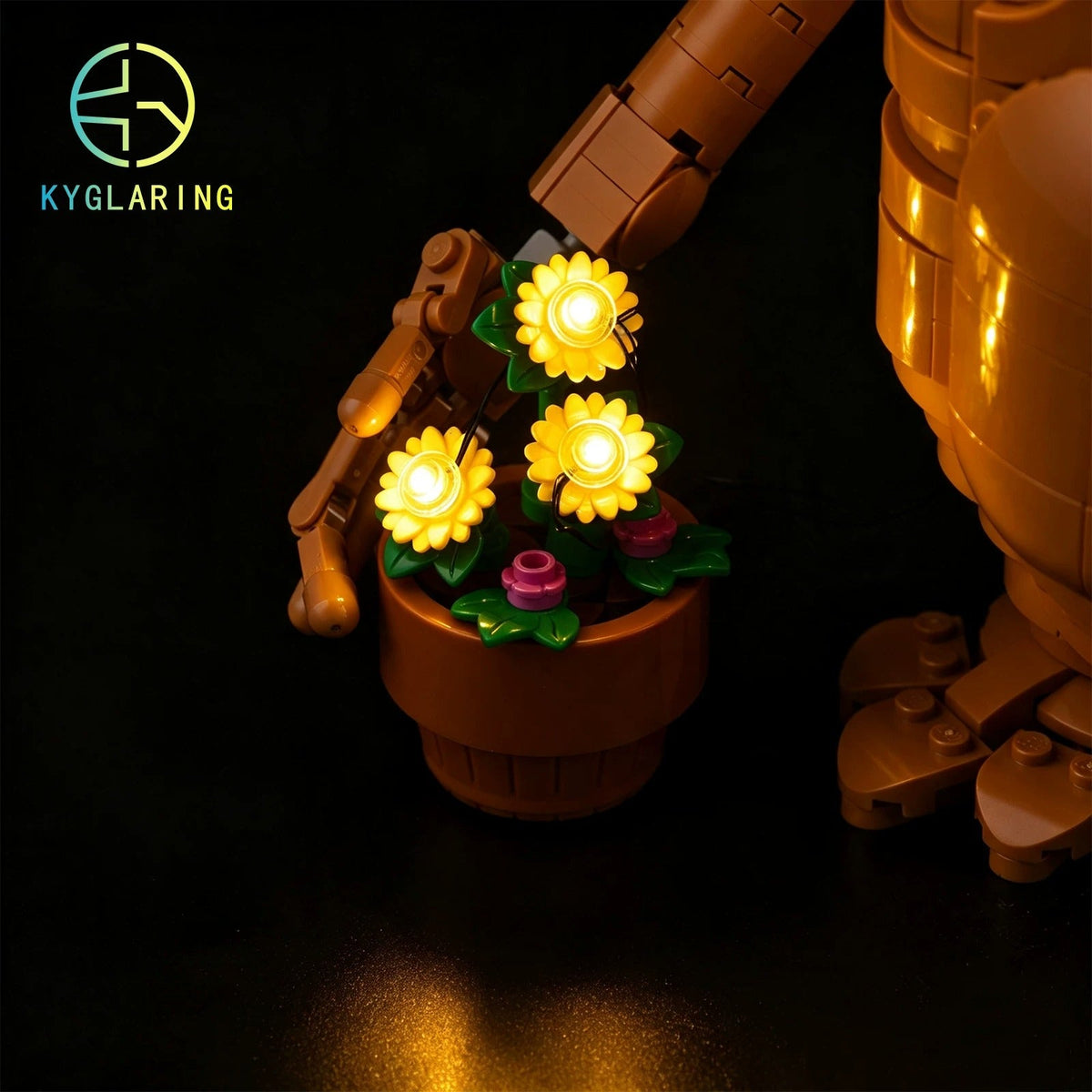 E.T. building set displayed as a finished model