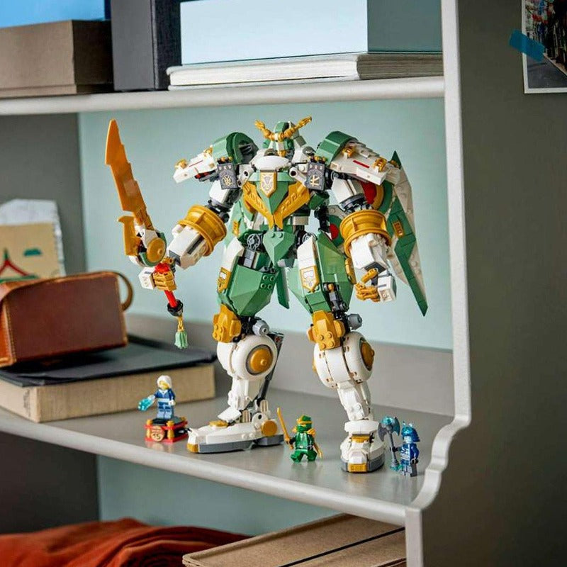 1293-piece mech brick model, additional angle