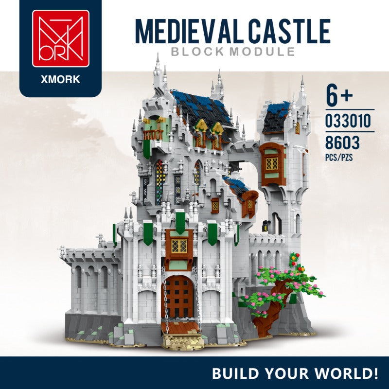 Medieval Castle Building Block Set – 8603 PCS – full display view