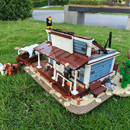 General Store modular building block set, side view