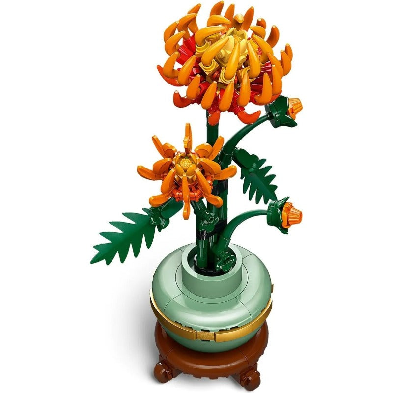 Another gallery view of the brick flower model