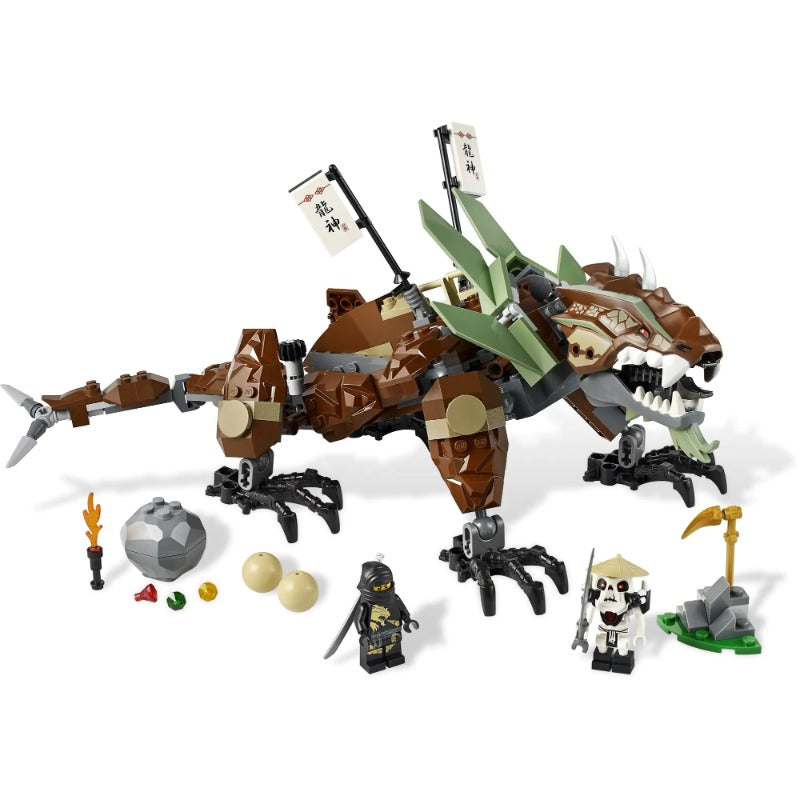 Earth Dragon Defense dragon building block set main product photo