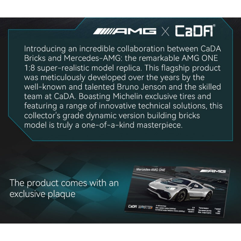 RC hypercar building block model, assembled body close-up