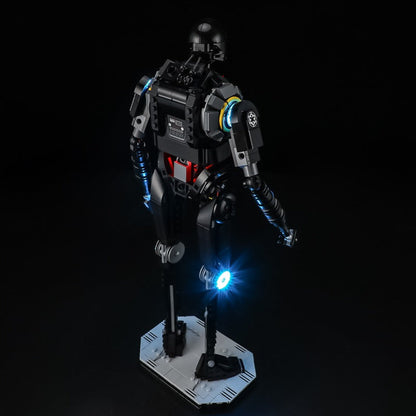K-2SO building block model, close-up detail