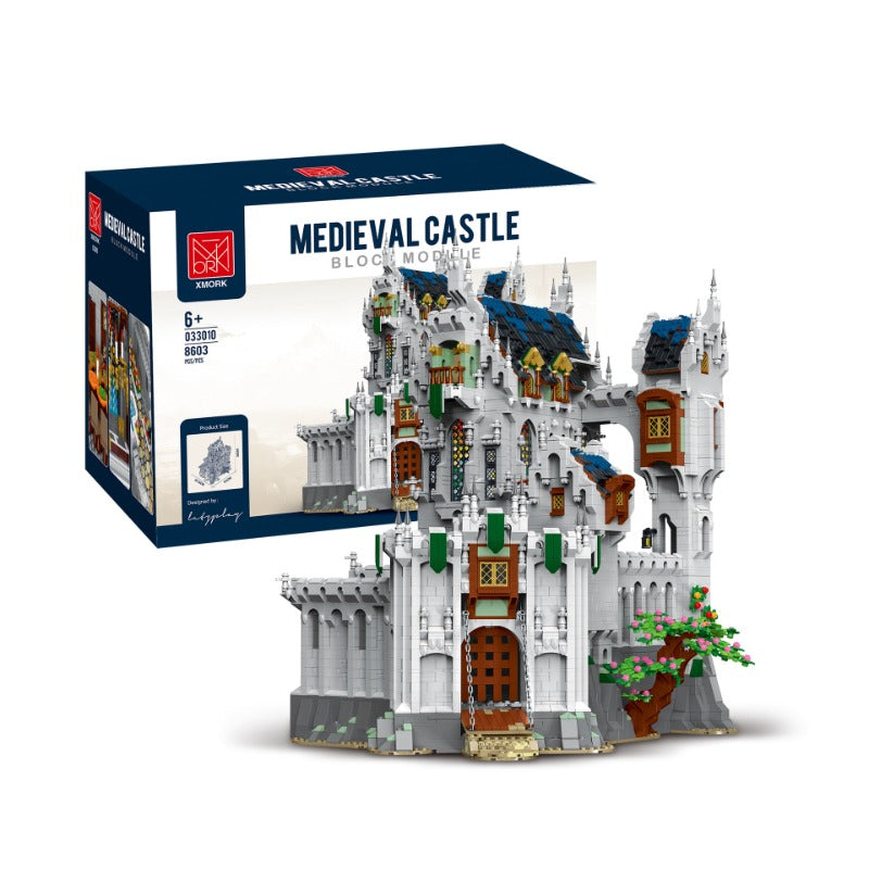 Medieval Castle Building Block Set – 8603 PCS – detail view 1